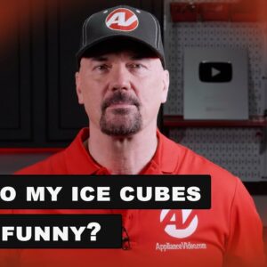 Why do my ice cubes have a funny Taste, Smell or an Odor ?