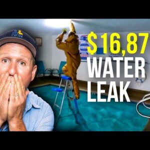 MASSIVE WATER LEAK!! $16,000 in damage...