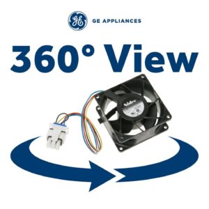 360 Degree View of the GE Appliances Refrigerator Evaporator Fan Motor WR60X26866